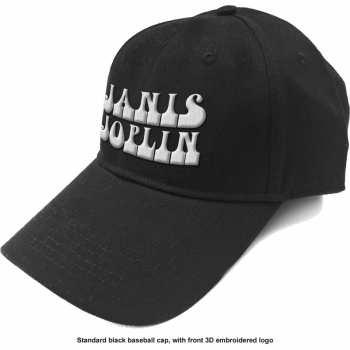 Merch Janis Joplin: Pet met klep White Logo Janis Joplin