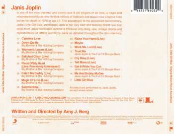 CD Janis Joplin: Little Girl Blue Original Motion Picture Soundtrack