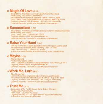 CD Janis Joplin: Little Girl Blue Original Motion Picture Soundtrack