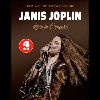 4CD Janis Joplin: Live In Concert / Radio Broadcasts 1967-1969