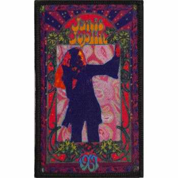 Merch Janis Joplin: Patch Floral Flame