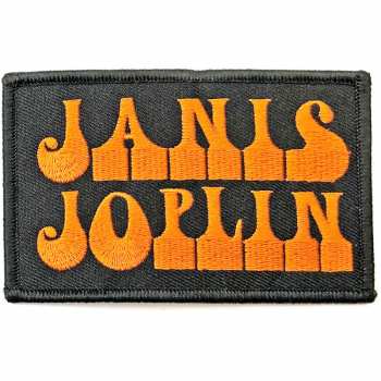 Merch Janis Joplin: Patch Logo Janis Joplin