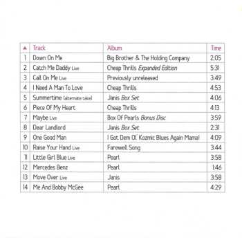 CD Janis Joplin: Playlist: The Very Best Of Janis Joplin 