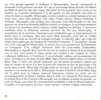 CD Modest Mussorgsky: Pictures At An Exhibition - Songs And Dances Of Death