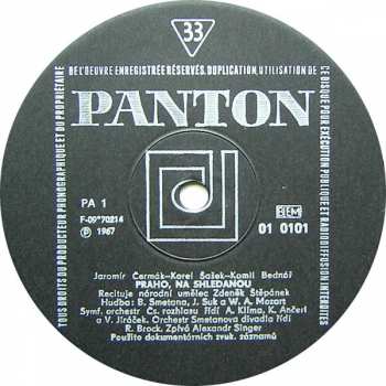 LP Jaromír Čermák: Praga Bohemiæ Metropolis