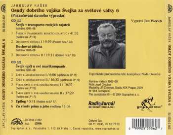 2CD Jaroslav Hašek: Osudy Dobrého Vojáka Švejka 6 (Pokračování Slavného Výprasku)