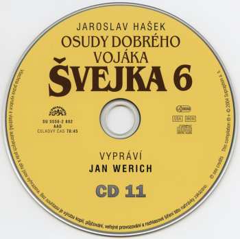 2CD Jaroslav Hašek: Osudy Dobrého Vojáka Švejka 6 (Pokračování Slavného Výprasku)