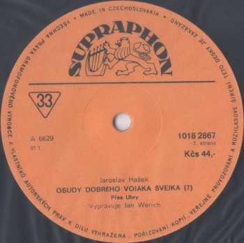 LP Jaroslav Hašek: Osudy Dobrého Vojáka Švejka 7