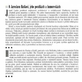 CD Jaroslav Hašek: Ze Světa Zvířat / Anekdoty A Vůbec