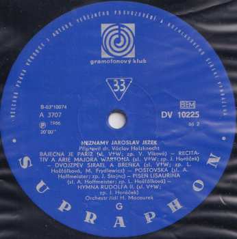 LP Jaroslav Ježek: Neznámy Jaroslav Ježek