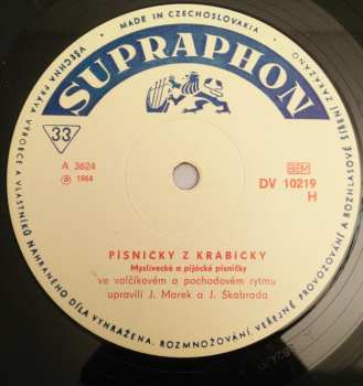 LP Jaroslav Marek: Písničky Z Krabičky (69/2)