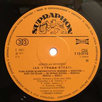 LP Jaroslav Wykrent: Jak Vypadá Štěstí