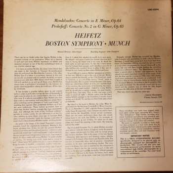 LP Sergei Prokofiev: Concerto In E Minor / Concerto In G Minor CLR | LTD
