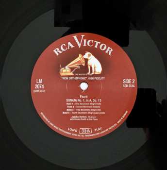 LP Jascha Heifetz: The Lark / Sonata (Op.13) / Chaconne