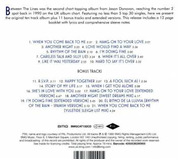CD Jason Donovan: Between The Lines