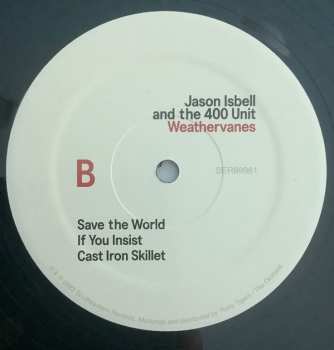 2LP Jason Isbell And The 400 Unit: Weathervanes