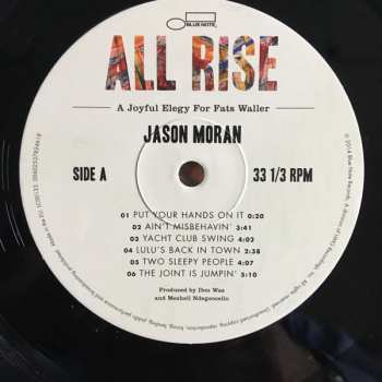 LP Jason Moran: All Rise: A Joyful Elegy For Fats Waller