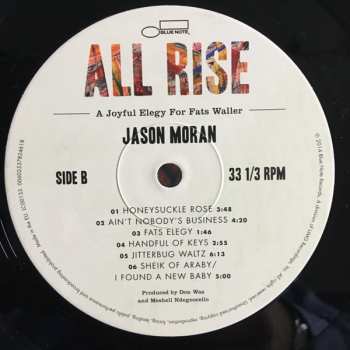 LP Jason Moran: All Rise: A Joyful Elegy For Fats Waller