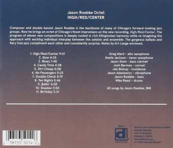 CD Jason Roebke Octet: High Red Center