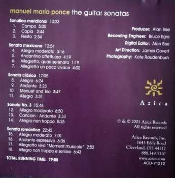CD Jason Vieaux: Manuel Ponce - The Guitar Sonatas