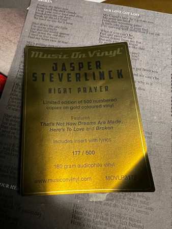 2LP Jasper Steverlinck: Night Prayer  CLR | LTD