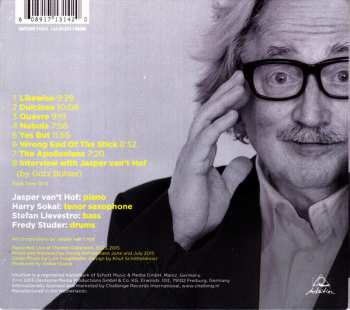CD Jasper Van't Hof: On The Move (Live At Theater Gütersloh)