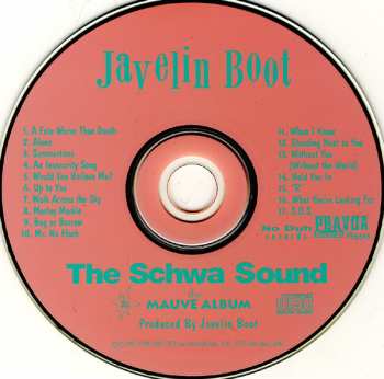 CD Javelin Boot: The Schwa Sound Plus The Mauve Album