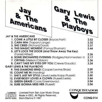 CD Gary Lewis & The Playboys: Greatest Hits