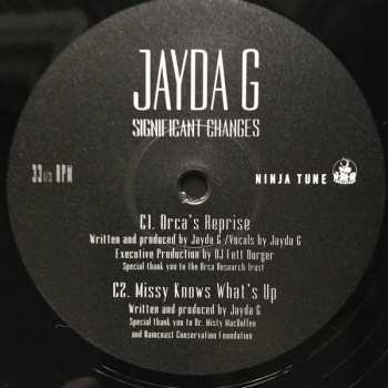 2LP Jayda G: Significant Changes