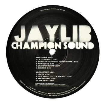 2LP Jaylib: Champion Sound