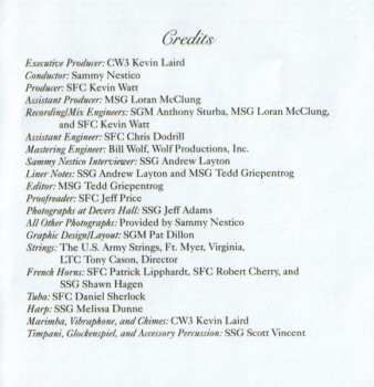 CD The Jazz Ambassadors Of The United States Army Field Band: The Legacy Of Sammy Nestico