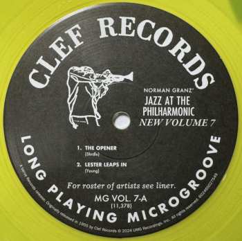 LP Jazz At The Philharmonic: Norman Granz' Jazz At The Philharmonic - New Volume 7 (Formerly Vols. 12 And 13) CLR | LTD