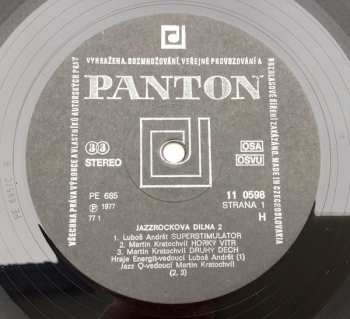 LP Jazz Q: Jazzrocková Dílna 2