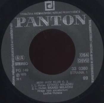 SP Jazz Sanatorium Luďka Hulana: Mini Jazz Klub 2