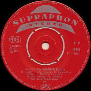 SP Czechoslovak Radio Jazz Orchestra: Matiné / C Jam Blues