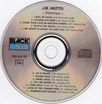 CD J.B. Hutto & The New Hawks: Slideslinger LTD