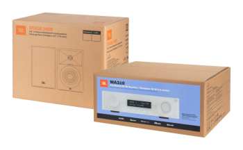 Audiotechnica JBL Audio set MA310 + STAGE 240B Bílý