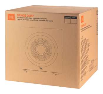 Audiotechnica Jbl Stage 200p - Aktivní Subwoofer, 10", 150 W Rms - Bílá