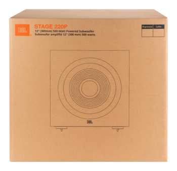 Audiotechnica JBL Stage 220P - Aktivní Subwoofer, 12", 250 W Rms - černá
