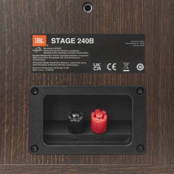 Audiotechnica JBL Stage 240B - 2-pásmové Regálové Reprosoustavy, 75 W Rms, 4,5" - černá