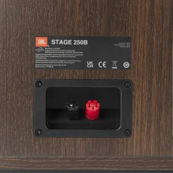 Audiotechnica JBL Stage 250B - 2-pásmové Regálové Reprosoustavy, 75 W Rms, 5,25" - černá