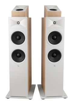 Audiotechnica JBL Stage 280F - 2,5-pásmové Podlahové Reprosoustavy, 125 W Rms, 2 X 8" - Bílá