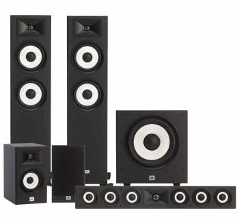 Audiotechnica JBL STAGE A120P - Aktivní subwoofer, 250 W RMS 12" - černý