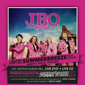 2CD/DVD J.B.O.: Nur Die Besten Werden Alt (Summerbreeze - Tour Edition)