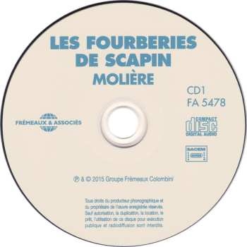 2CD Louis De Funès: Les Fourberies De Scapin