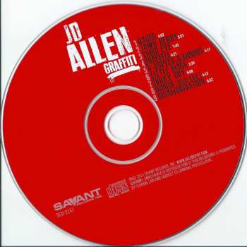 CD J.D. Allen: Graffiti