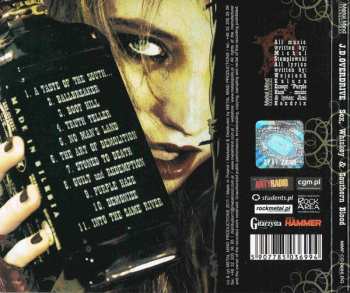 CD J.D. Overdrive: Sex, Whiskey & Southern Blood
