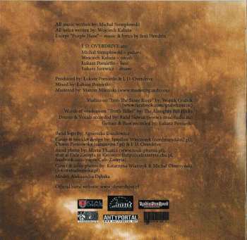 CD J.D. Overdrive: Sex, Whiskey & Southern Blood