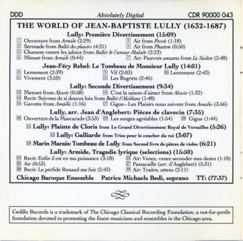 CD Jean-Baptiste Lully: The World Of Lully