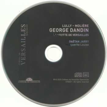 CD Jean-Baptiste Lully: George Dandin / La Grotte De Versailles